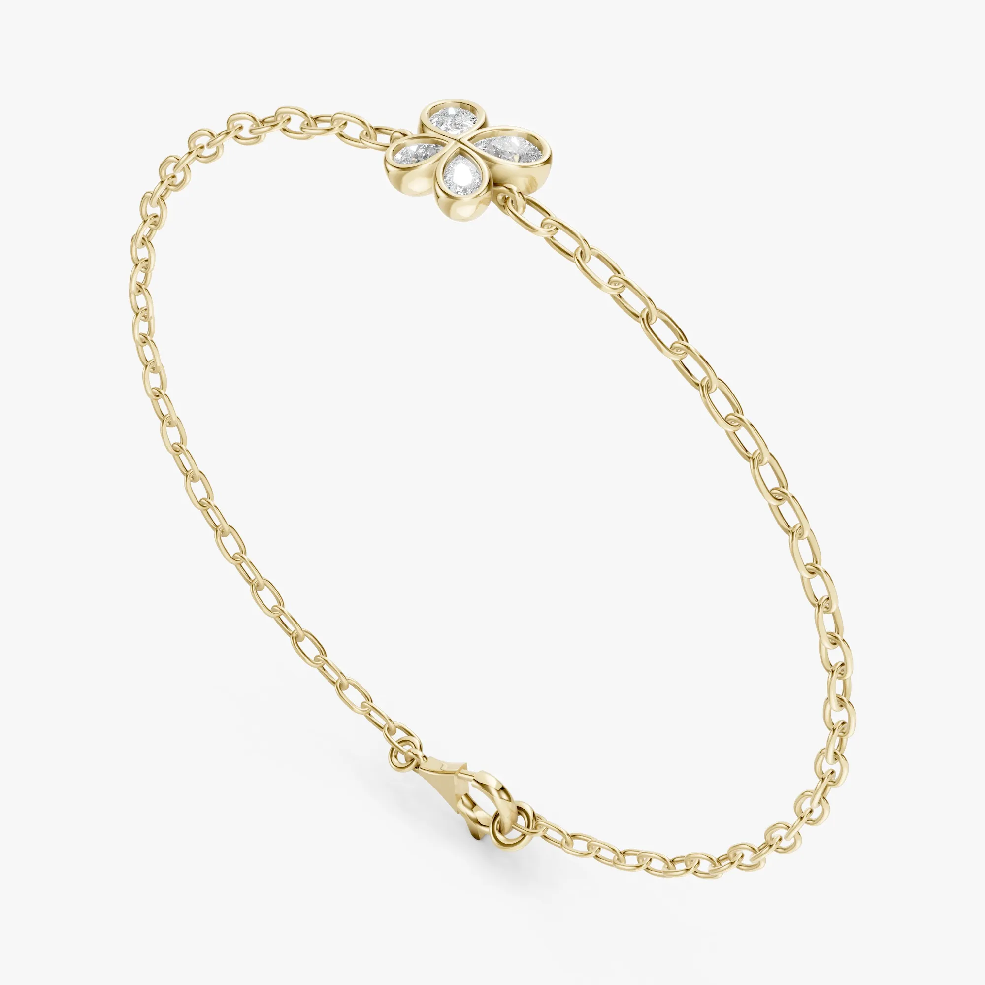 Flora station bracelet, view 3, enlarged