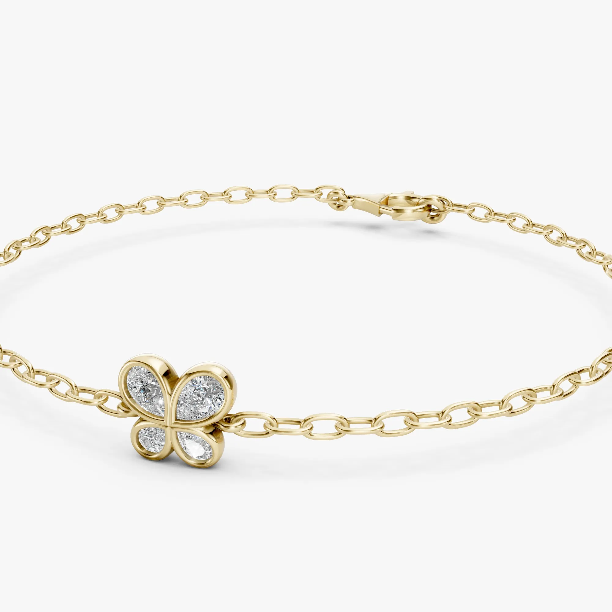 Flora station bracelet, view 1, enlarged