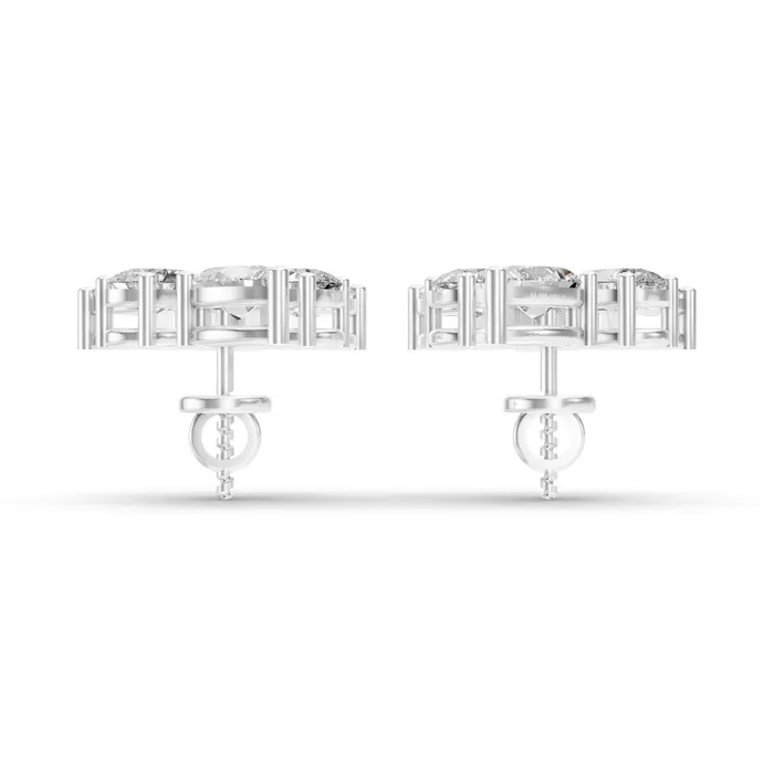 Cirrus cluster studs, view 3