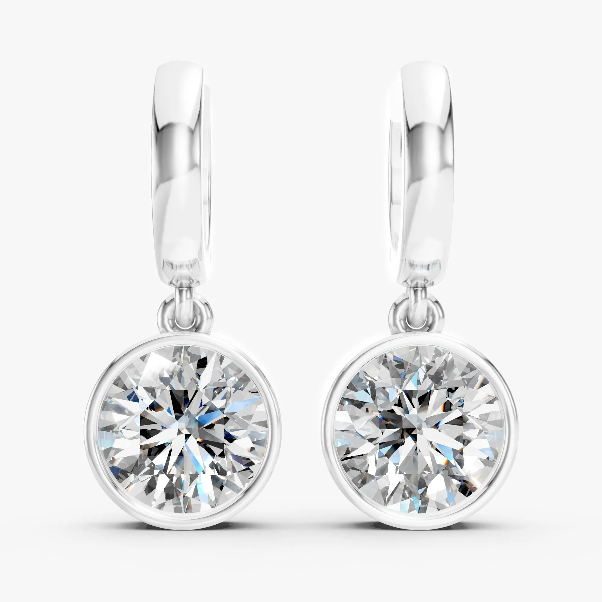 Lumen petite bezel drops, view 3, enlarged