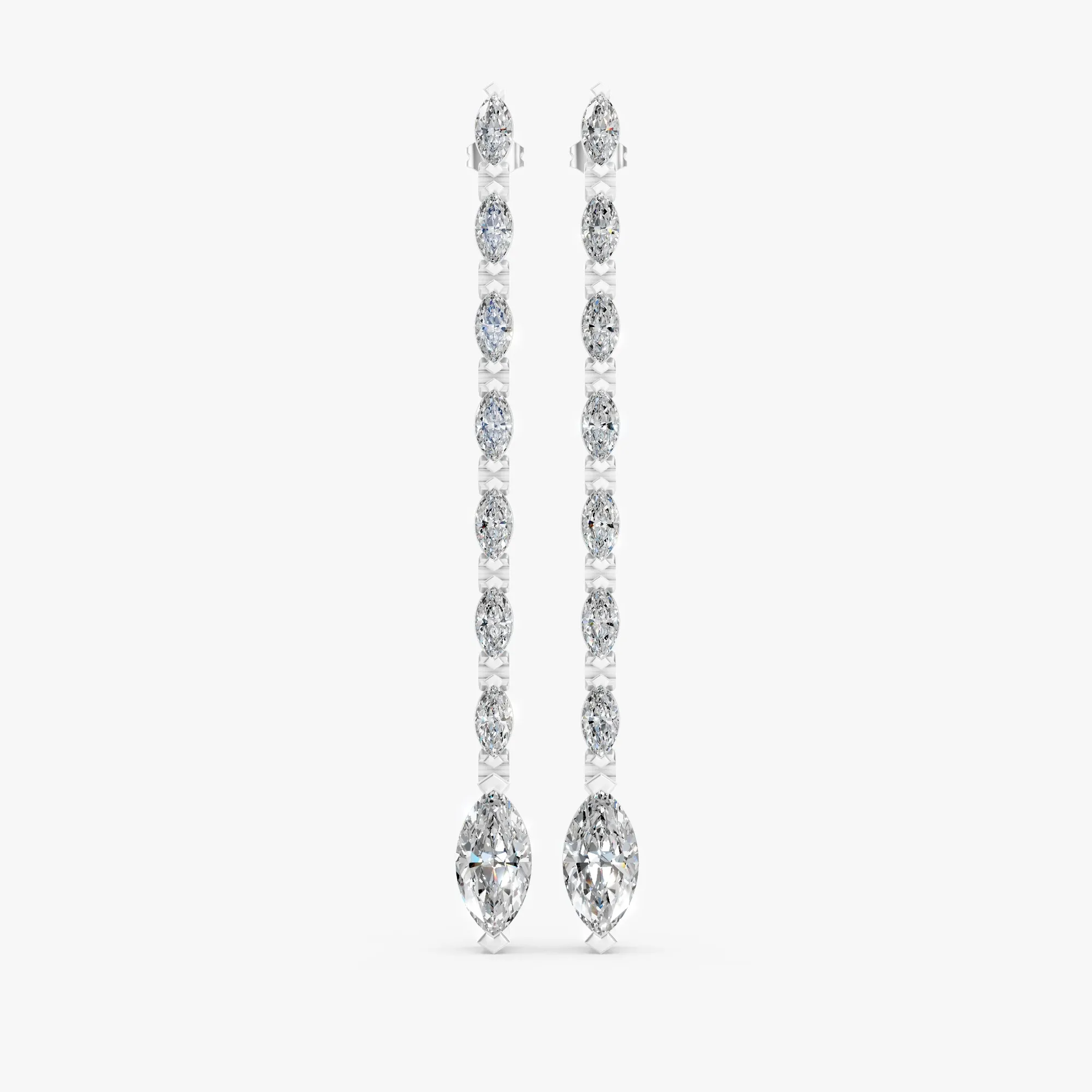 Meridian marquise drops, view 2, enlarged