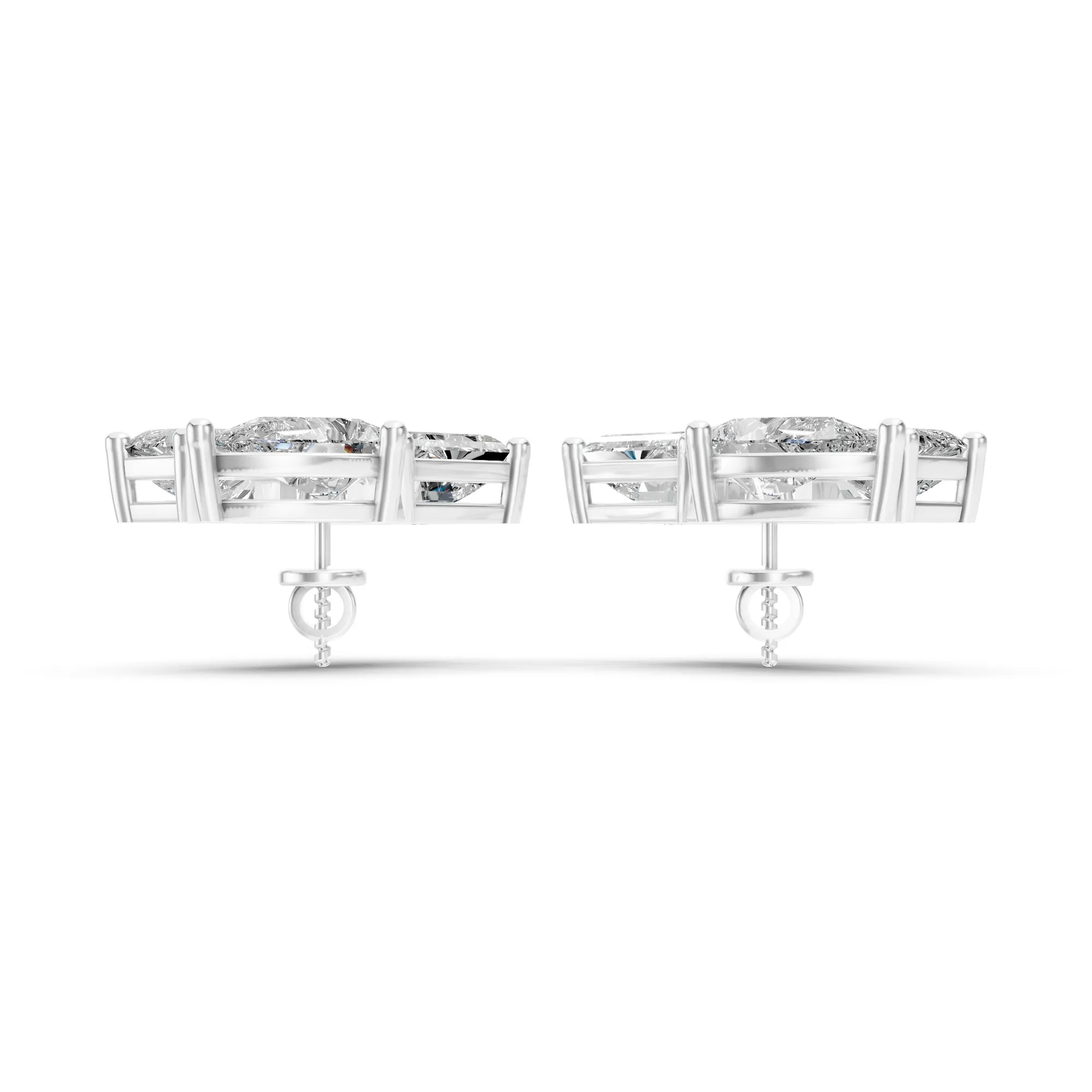 Cirrus mixed cut studs, view 3, enlarged