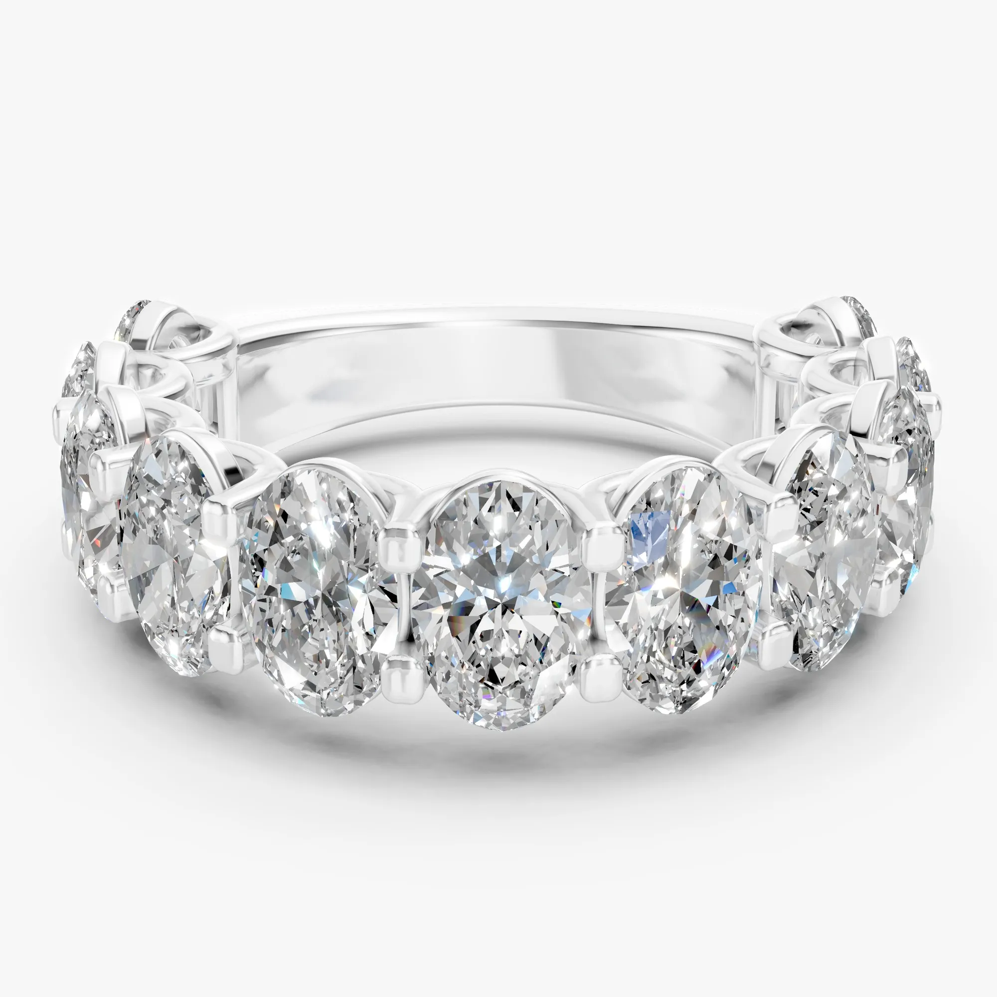Caelum half-eternity band, view 3, enlarged