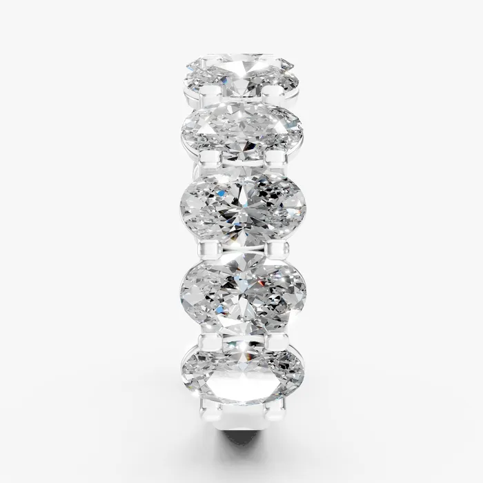 Caelum half-eternity band, view 4