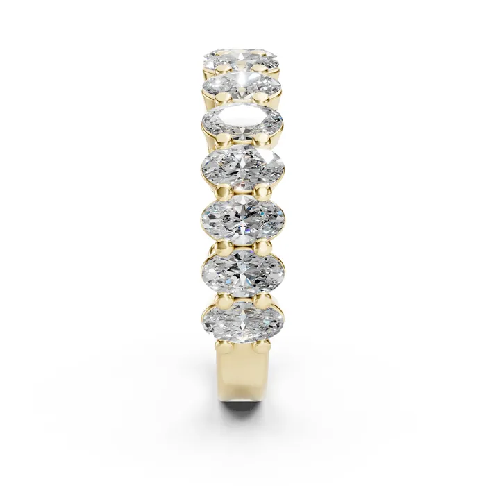 Caelum half-eternity petite band, view 4