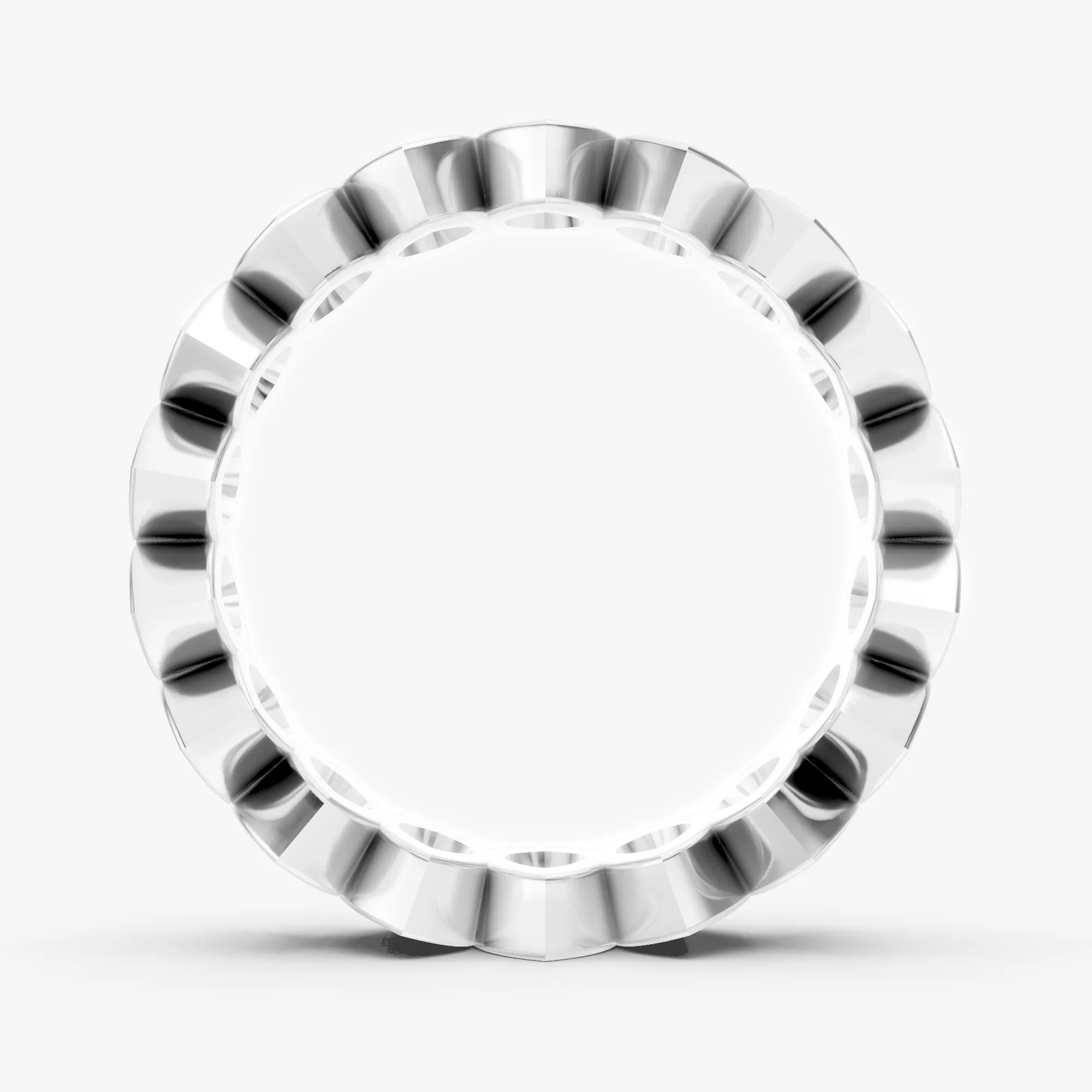 Caelum marquise eternity band, view 2, enlarged