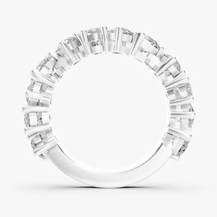 Constellation half-eternity band, view 3