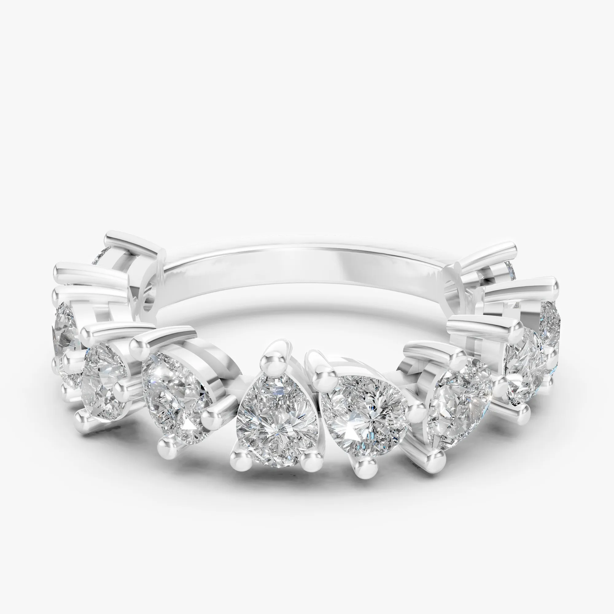 Constellation half-eternity band, view 1, enlarged