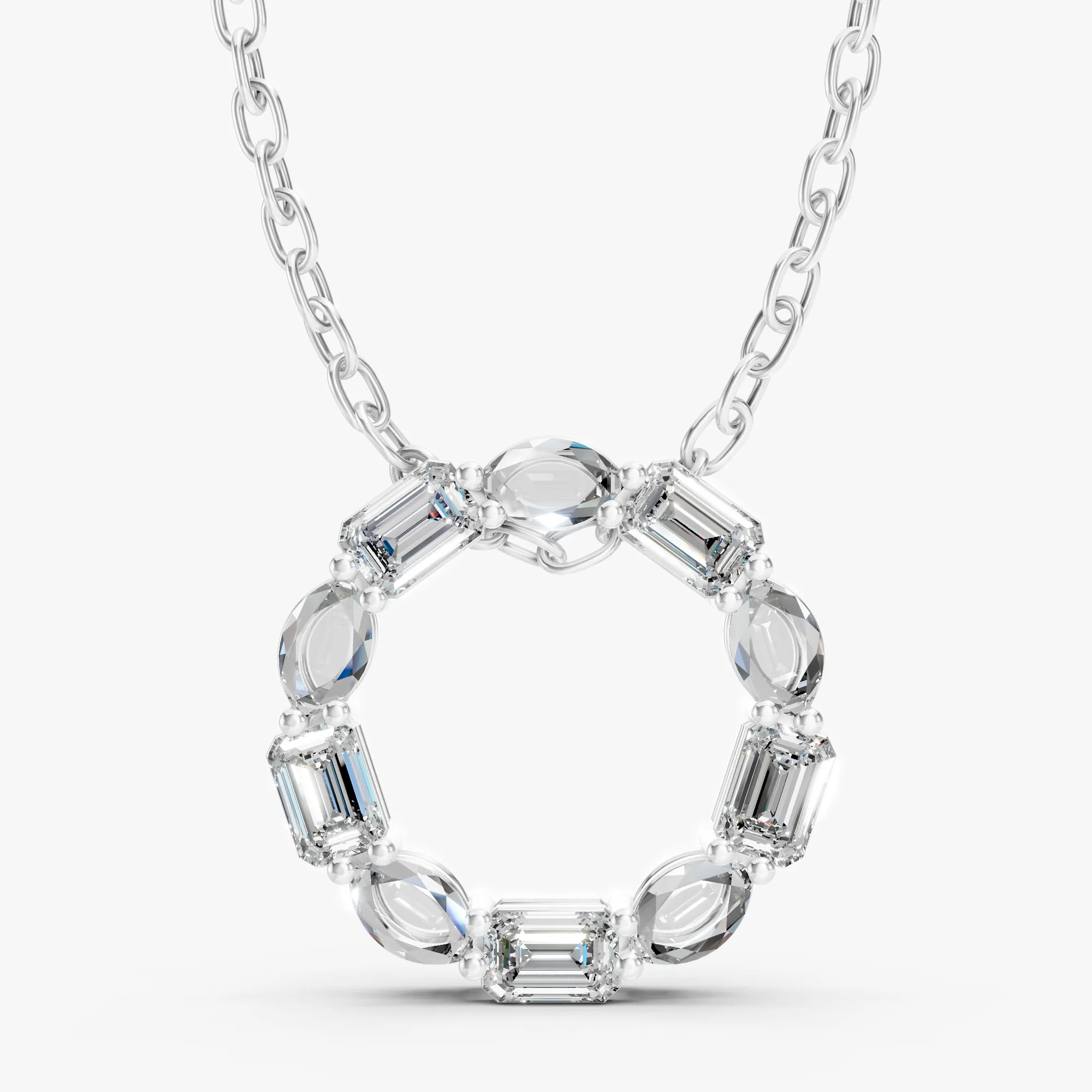 Hula hoop pendant, view 3, enlarged
