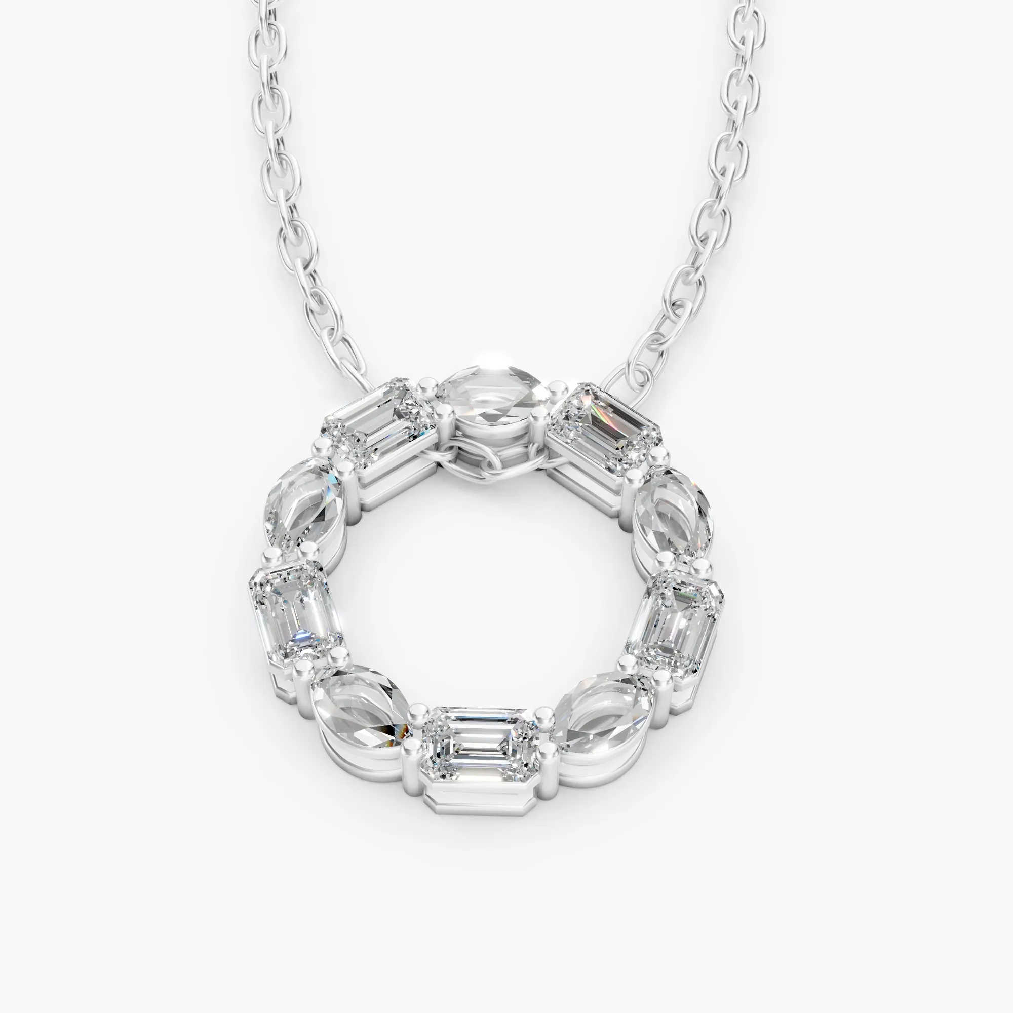 Hula hoop pendant, view 1, enlarged
