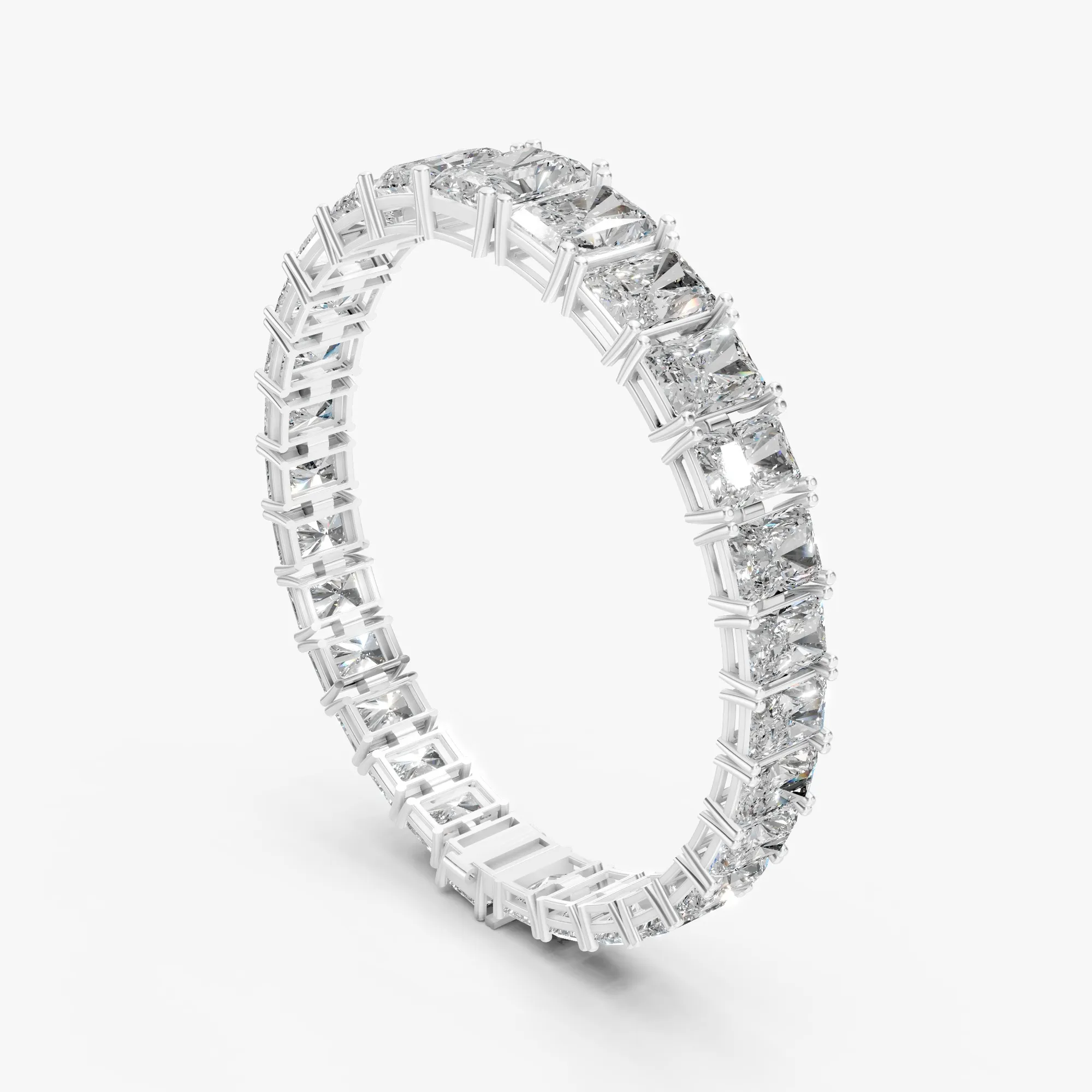 Riviera emerald bracelet, view 3, enlarged