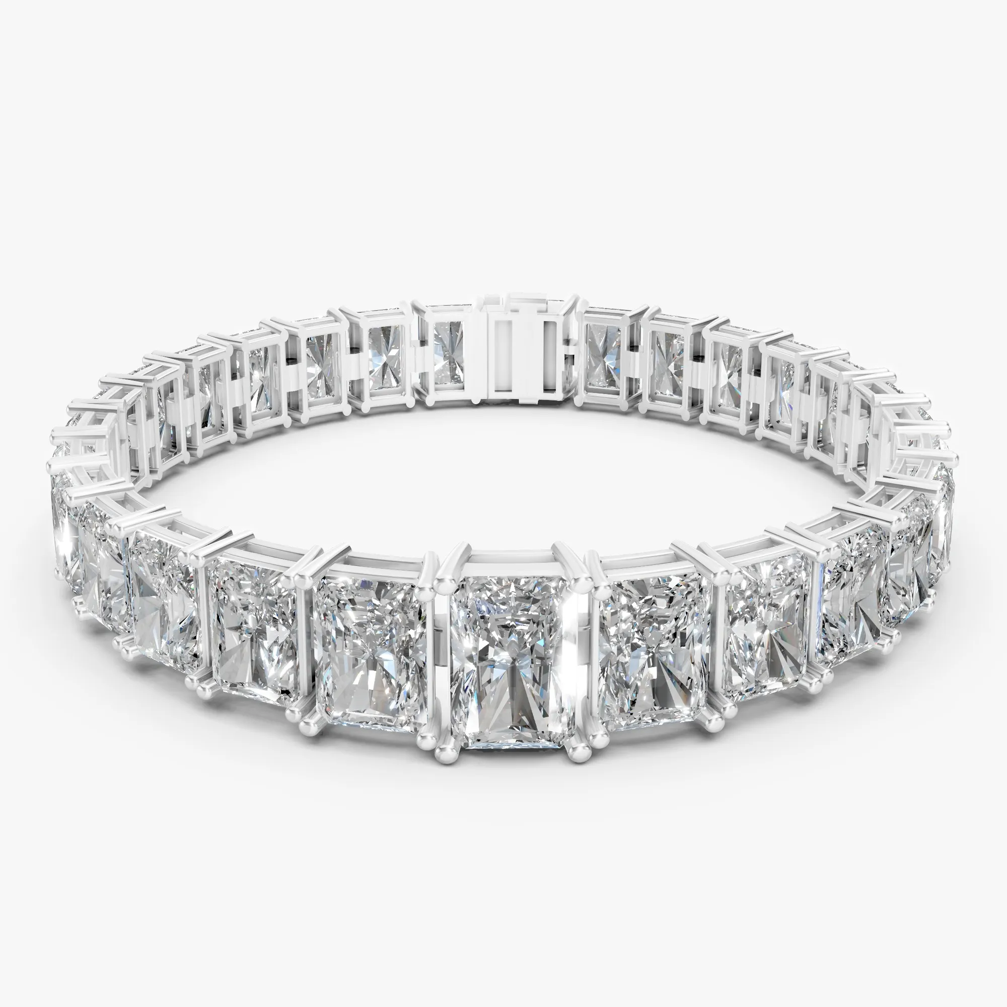 Riviera emerald bracelet, view 4, enlarged
