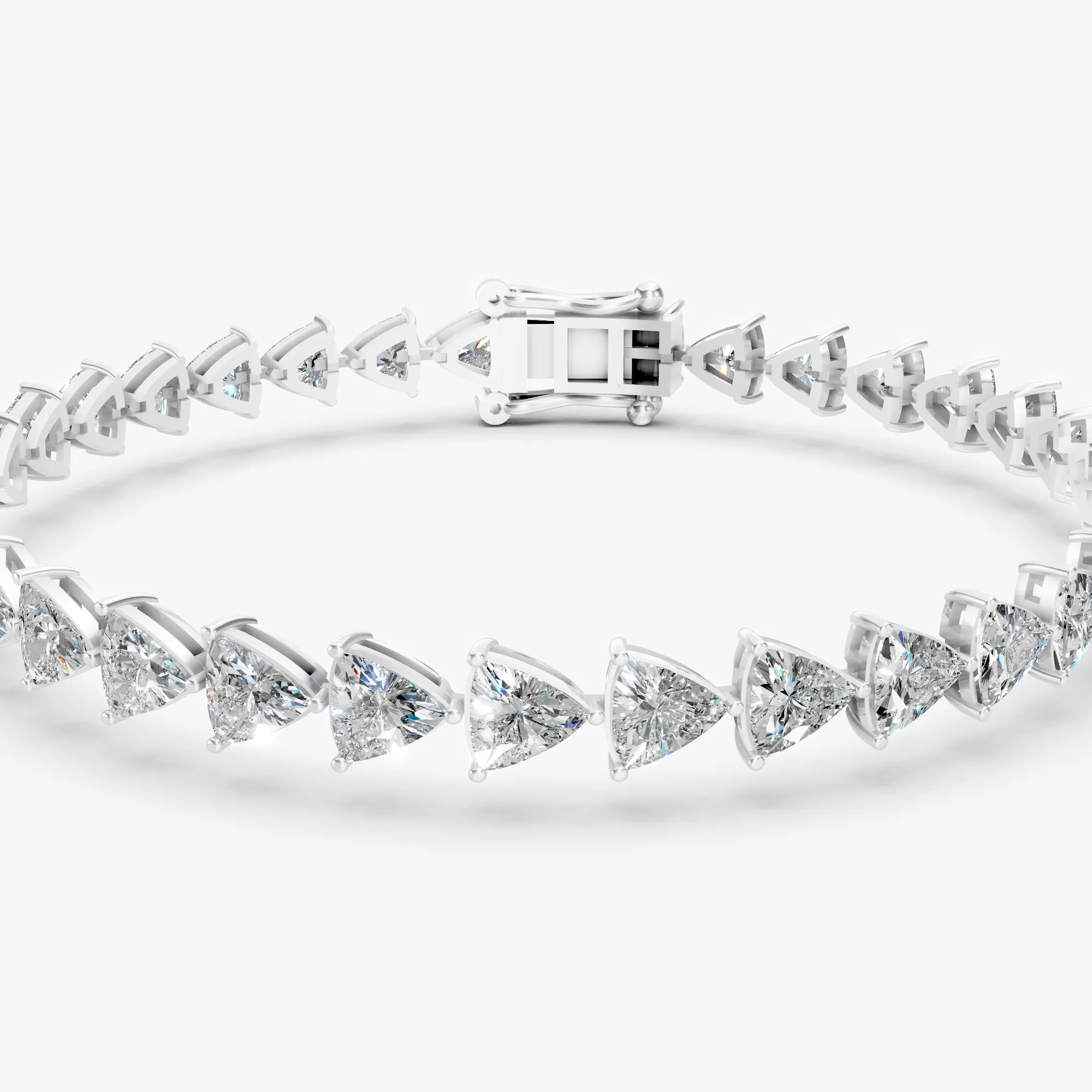 Arrow tennis bracelet, view 1, enlarged