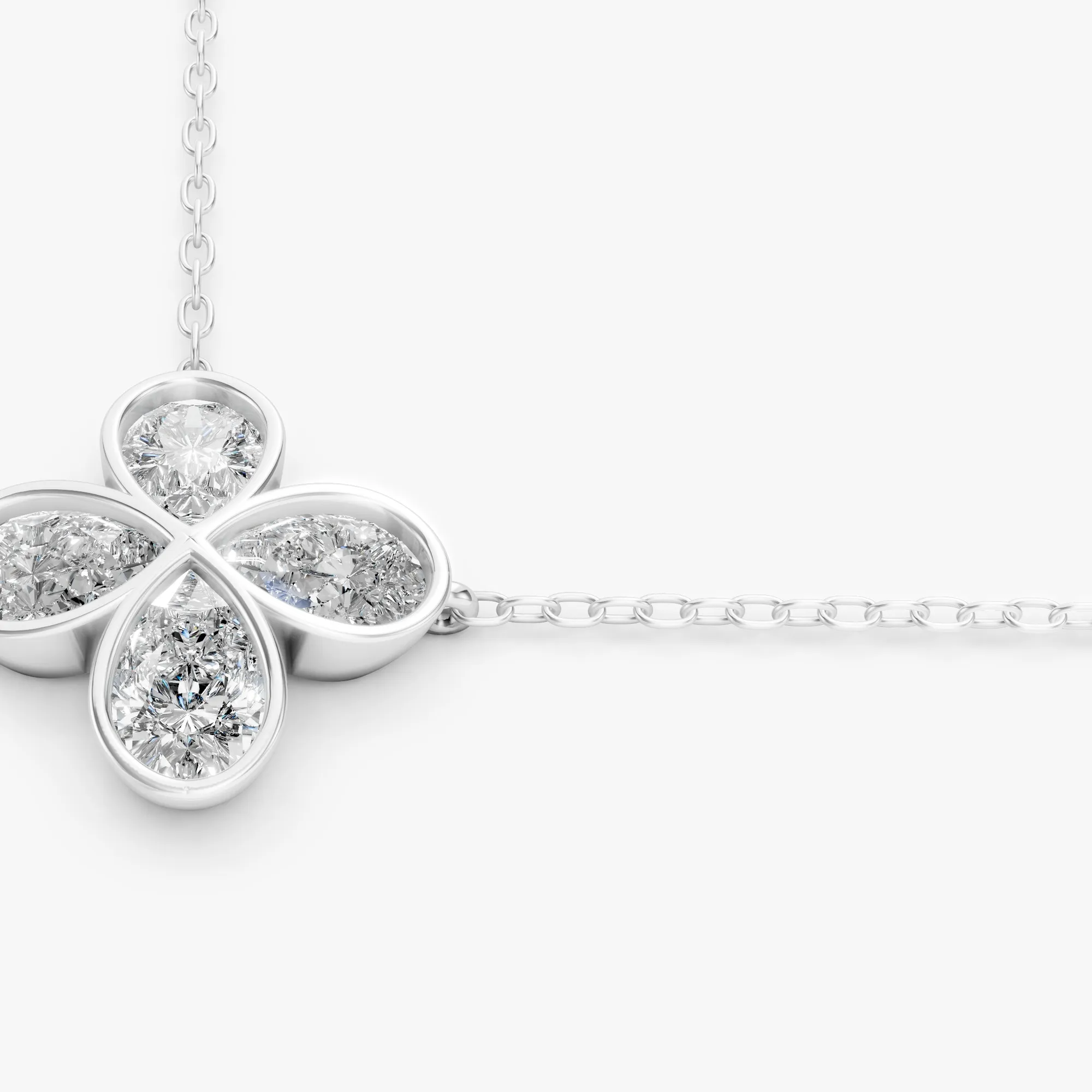 Flora pear encompasse pendant, view 2, enlarged
