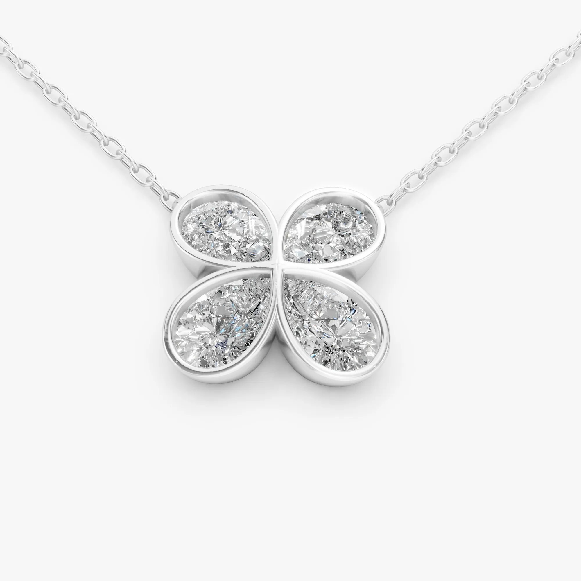 Flora pear encompasse pendant, view 1, enlarged