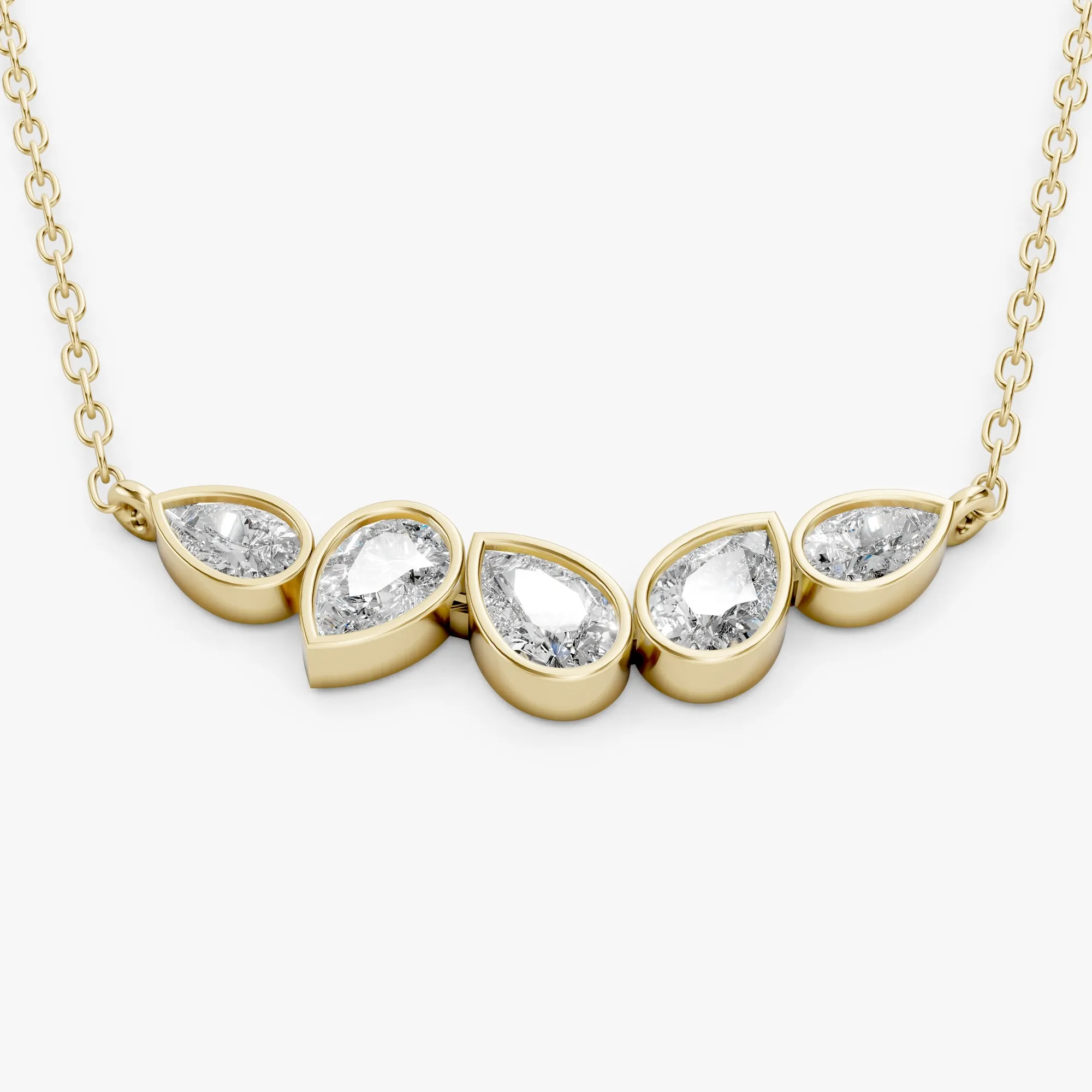 Symphony of pears pendant, view 2, enlarged